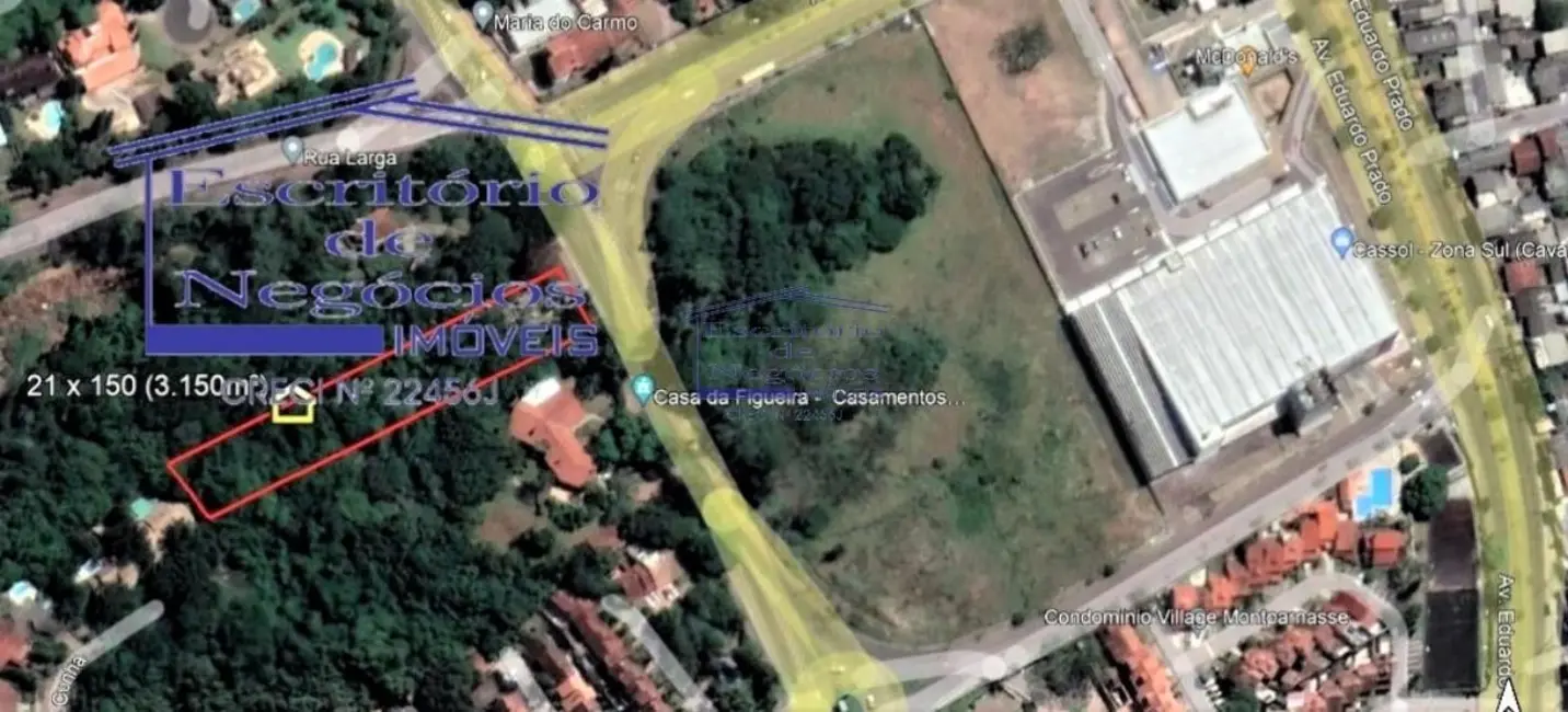 Foto 3 de Terreno / Lote à venda, 3150m2 em Ipanema, Porto Alegre - RS