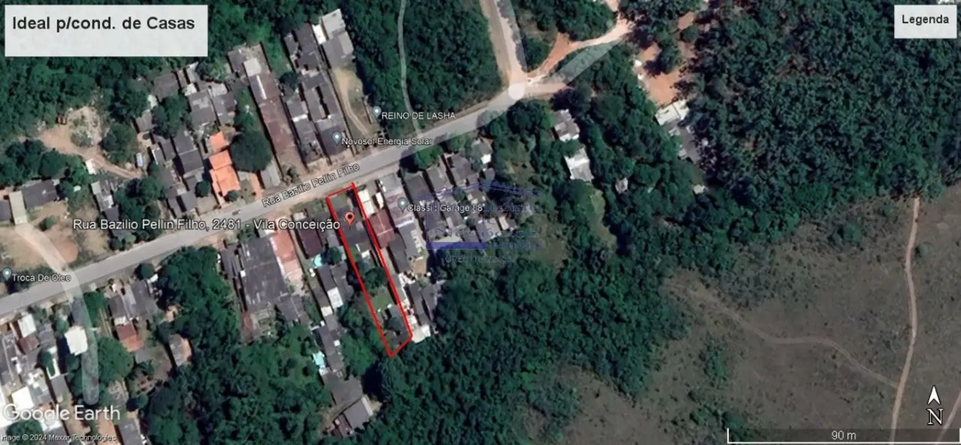 Foto 2 de Terreno / Lote à venda, 732m2 em Vila Conceição, Porto Alegre - RS