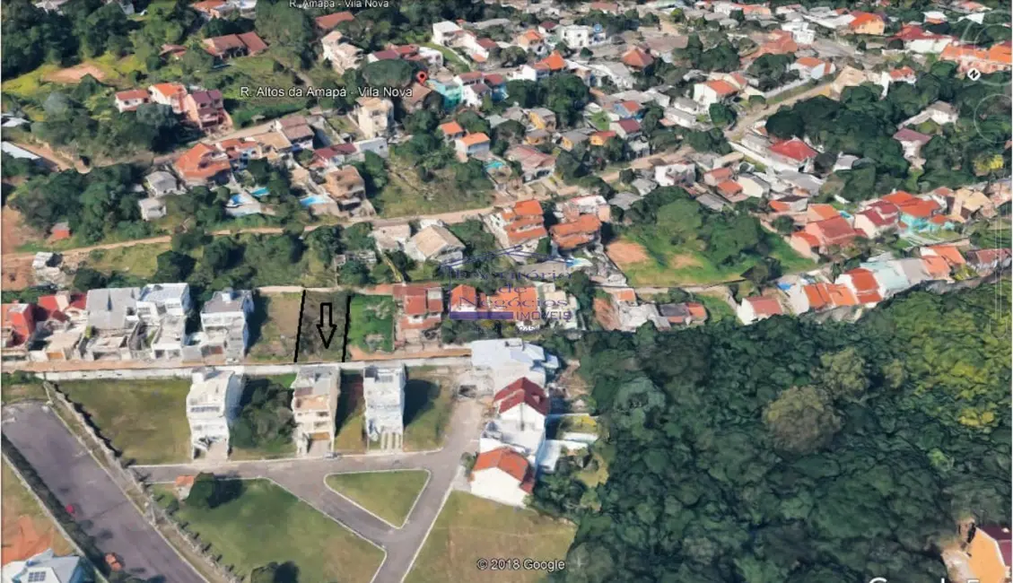 Foto 3 de Terreno / Lote à venda, 309m2 em Vila Nova, Porto Alegre - RS
