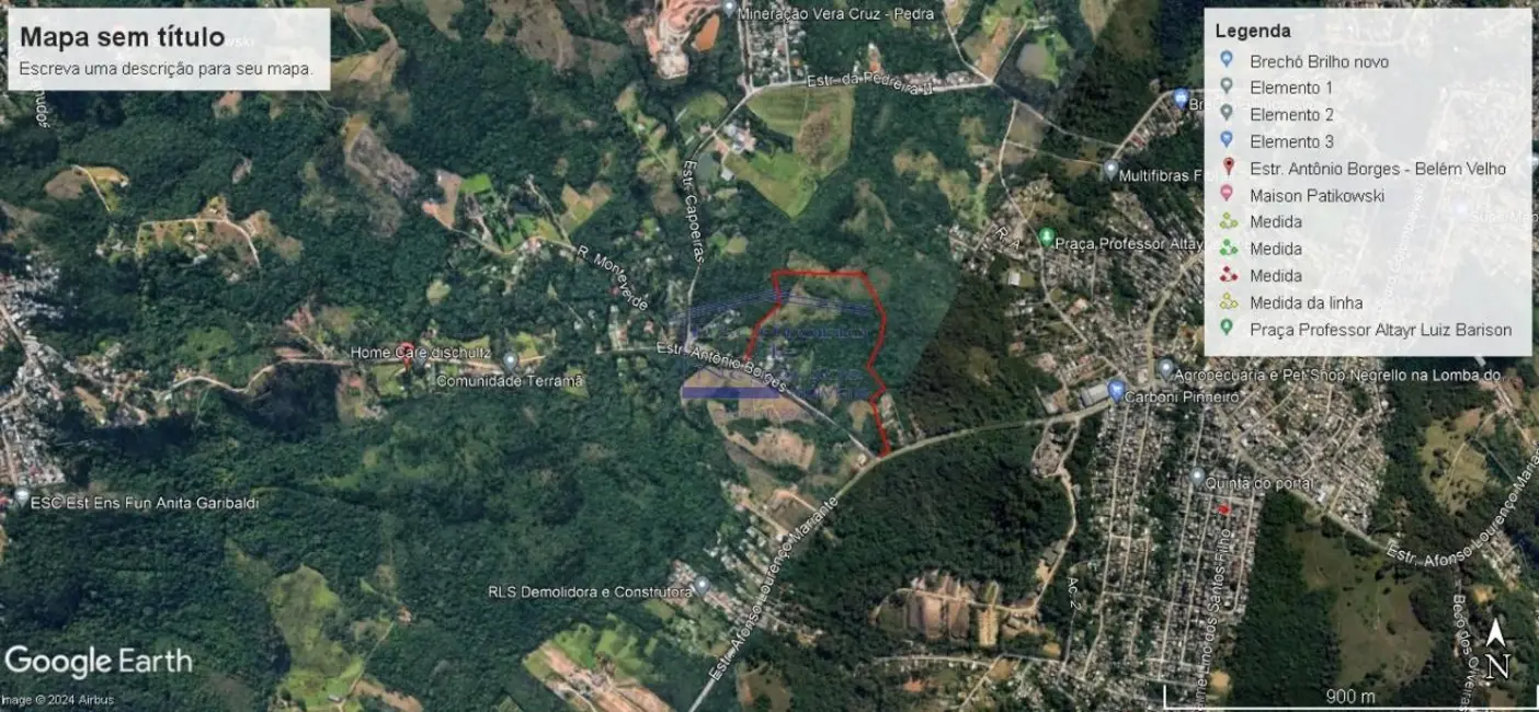 Foto 3 de Terreno / Lote à venda, 20000m2 em Belém Velho, Porto Alegre - RS