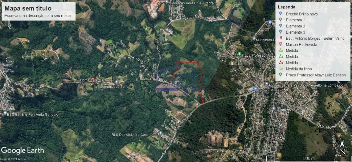 Foto 2 de Terreno / Lote à venda, 20000m2 em Belém Velho, Porto Alegre - RS