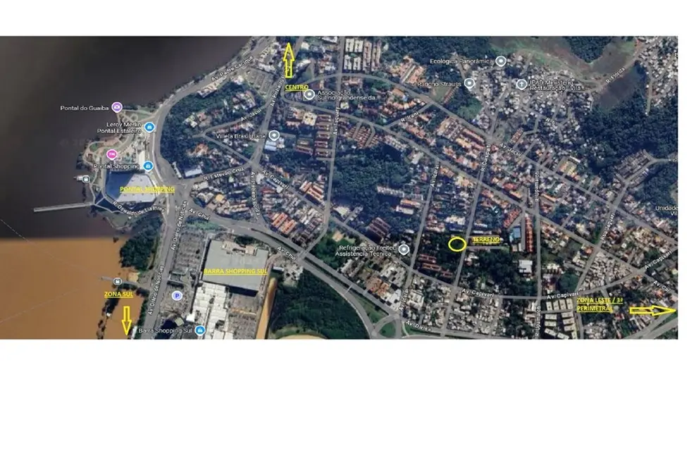 Terreno / Lote à venda em Cristal, Porto Alegre - RS - imagem 3 Foto 3 de Terreno / Lote à venda em Cristal, Porto Alegre - RS