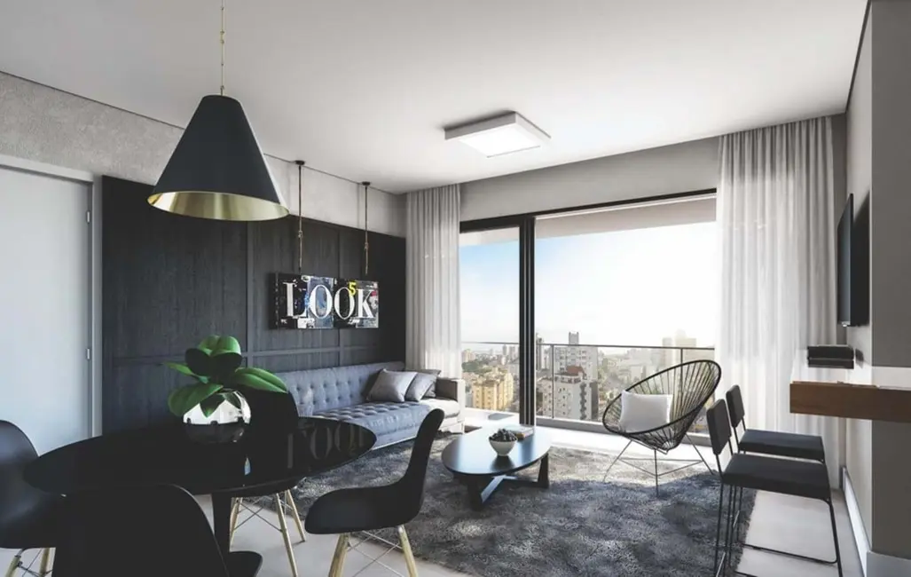 Apartamento com 1 quarto à venda, 42m2 em Menino Deus, Porto Alegre - RS - imagem 5 Foto 5 de Apartamento com 1 quarto à venda, 42m2 em Menino Deus, Porto Alegre - RS