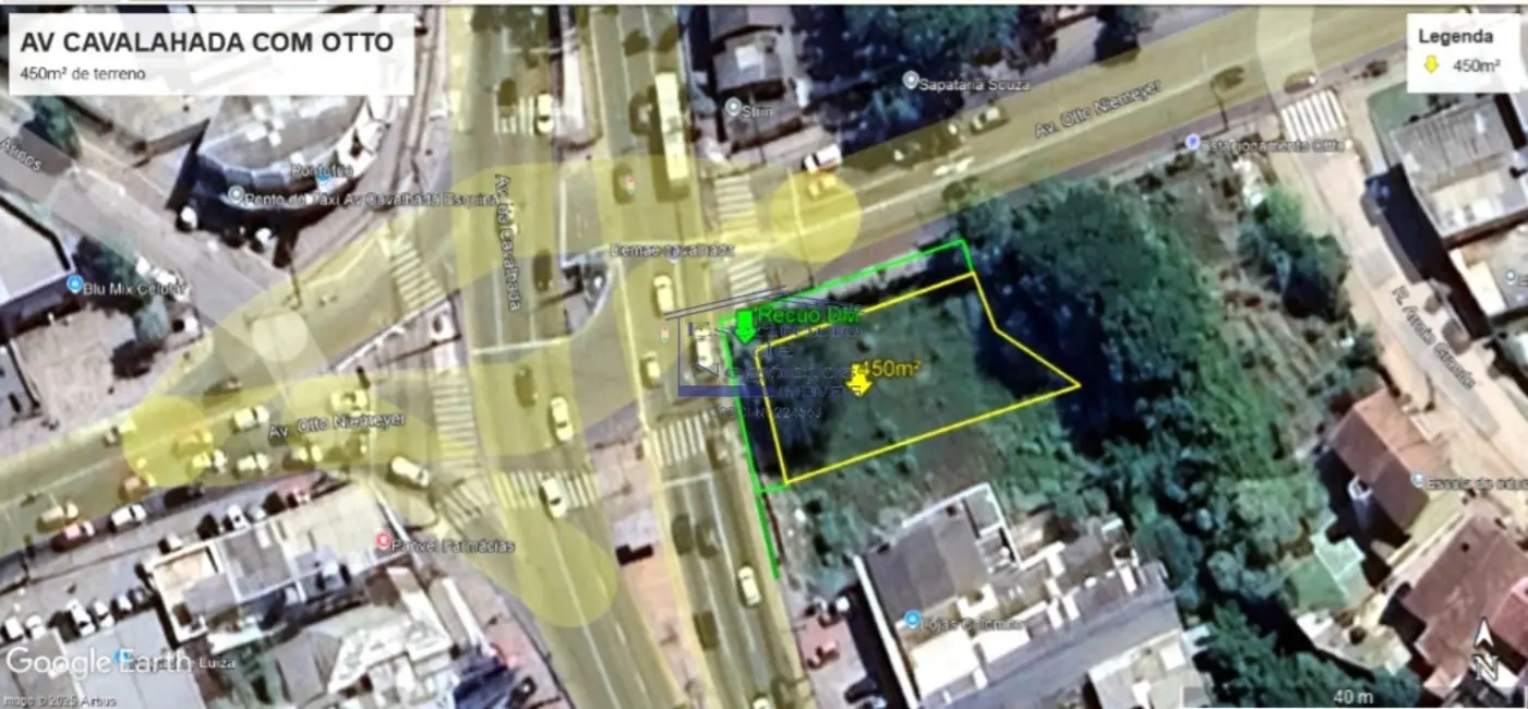 Foto 5 de Terreno / Lote à venda, 664m2 em Cavalhada, Porto Alegre - RS