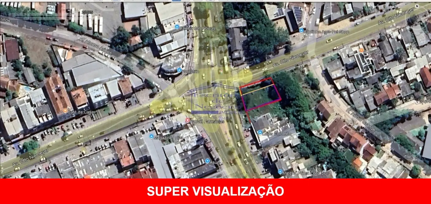 Foto 1 de Terreno / Lote à venda, 664m2 em Cavalhada, Porto Alegre - RS
