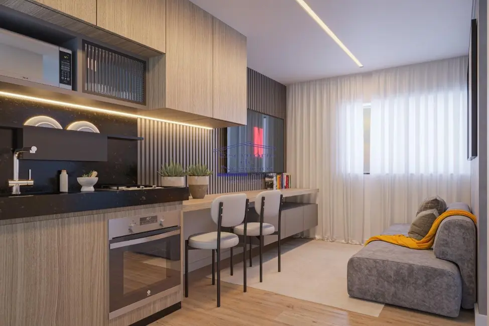Apartamento com 2 quartos à venda, 34m2 em Azenha, Porto Alegre - RS - imagem 5 Foto 5 de Apartamento com 2 quartos à venda, 34m2 em Azenha, Porto Alegre - RS