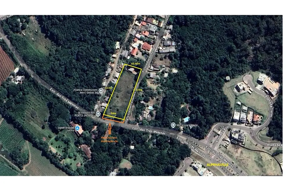 Foto 3 de Terreno / Lote à venda em Aberta dos Morros, Porto Alegre - RS