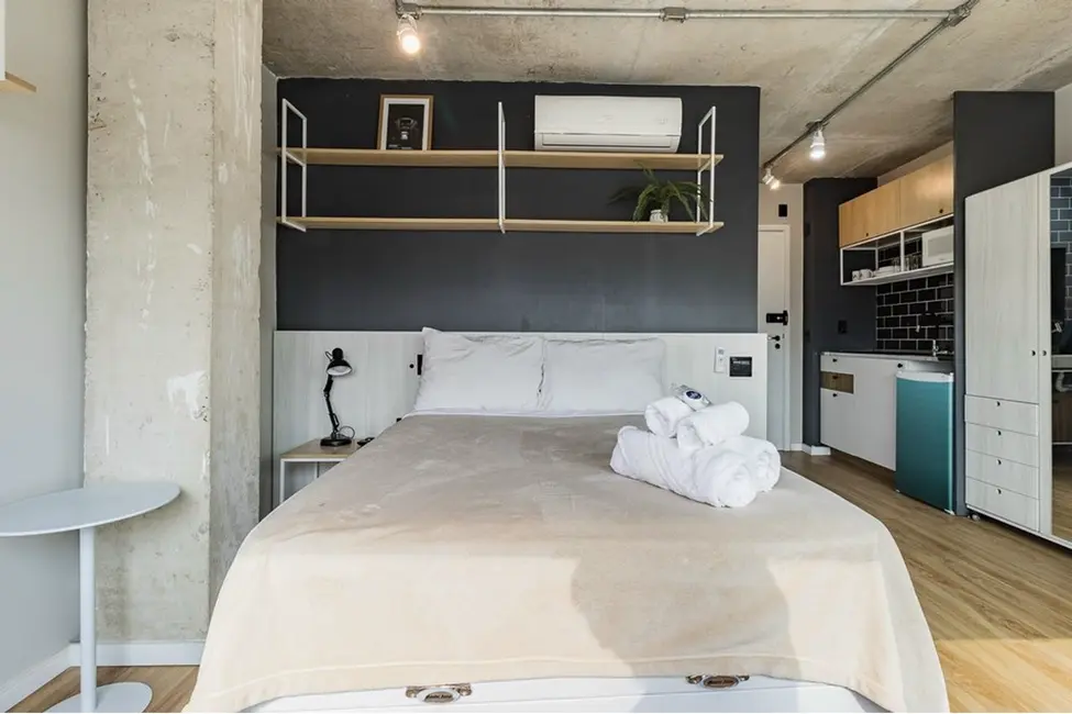 Foto 4 de Apartamento com 1 quarto à venda, 27m2 em Santa Cecília, Porto Alegre - RS