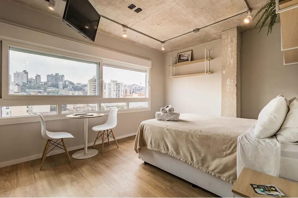 Foto 3 de Apartamento com 1 quarto à venda, 27m2 em Santa Cecília, Porto Alegre - RS