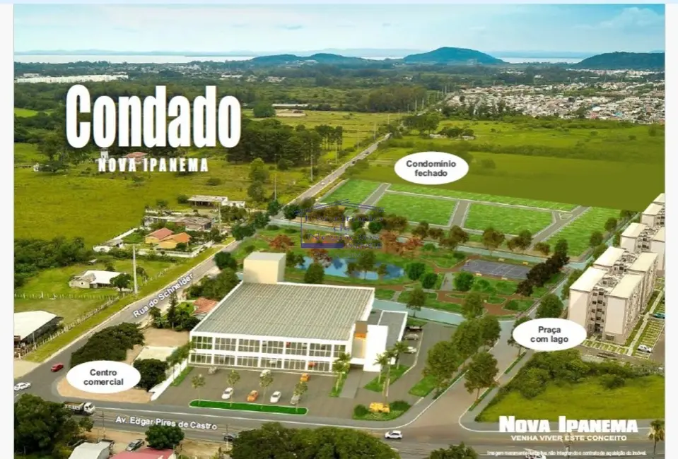 Foto 1 de Terreno / Lote à venda, 132m2 em Aberta dos Morros, Porto Alegre - RS