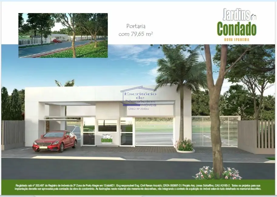 Foto 7 de Terreno / Lote à venda, 132m2 em Aberta dos Morros, Porto Alegre - RS