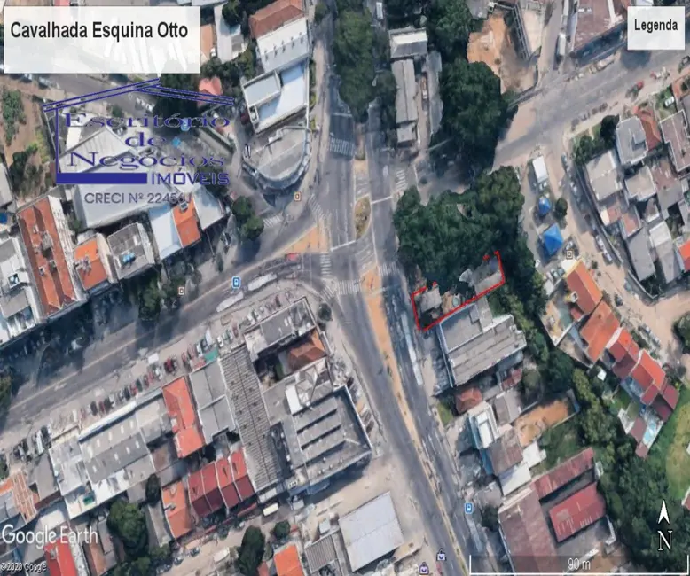 Foto 4 de Terreno / Lote à venda, 329m2 em Cavalhada, Porto Alegre - RS