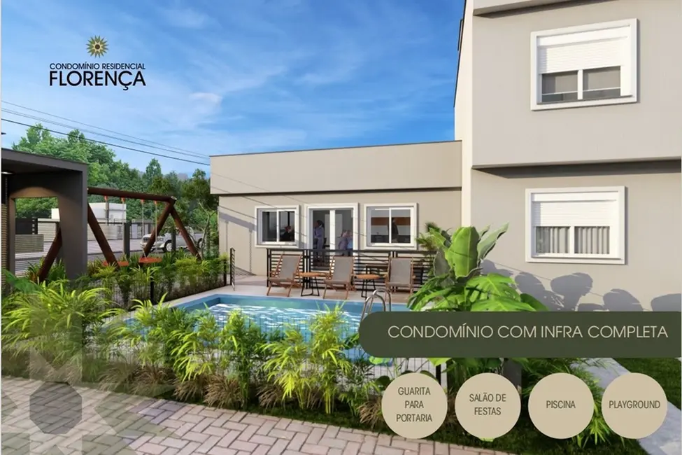 Foto 2 de Casa de Condomínio com 2 quartos à venda, 74m2 em Aberta dos Morros, Porto Alegre - RS