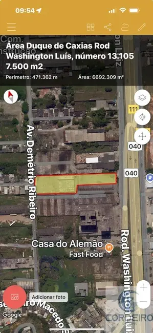 Foto 1 de Terreno / Lote à venda, 7500m2 em Vila São Luís, Duque De Caxias - RJ