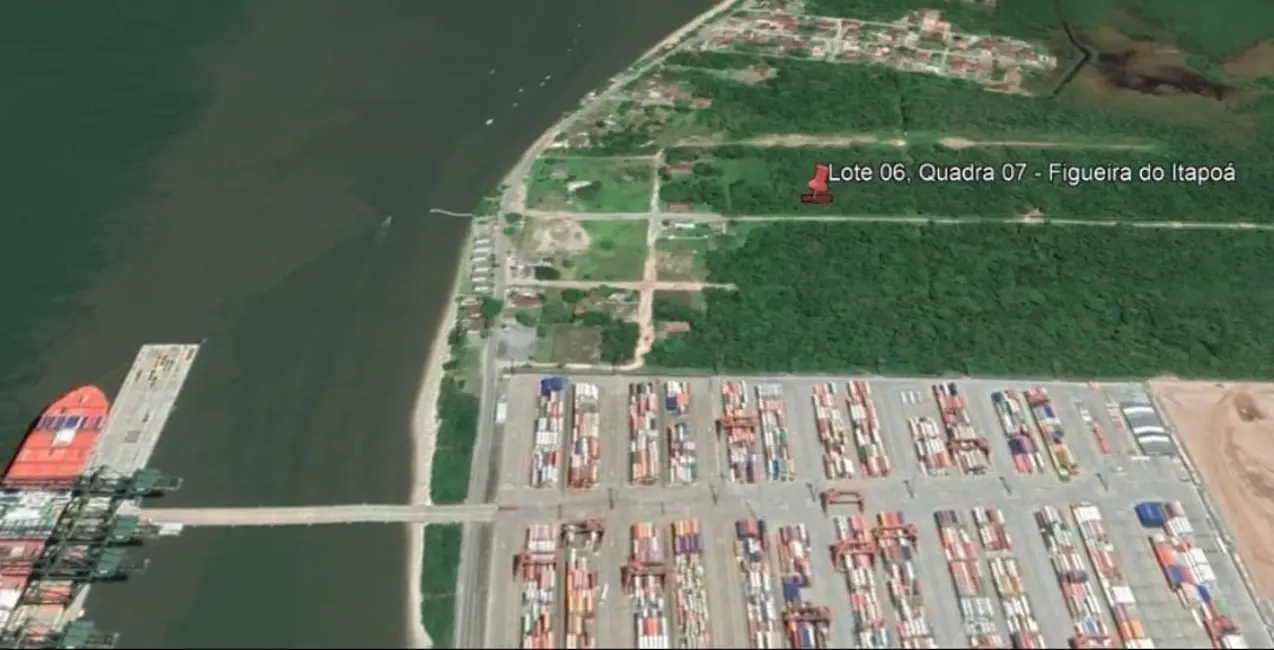 Foto 4 de Terreno / Lote à venda, 312m2 em Itapoa - SC