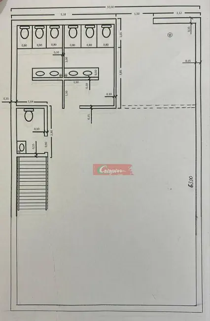 Foto 2 de Armazém / Galpão para alugar, 1170m2 em Vila Nilo, São Paulo - SP