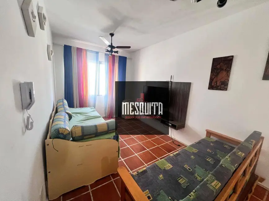 Foto 1 de Apartamento com 1 quarto à venda, 55m2 em Jardim Três Marias, Guaruja - SP