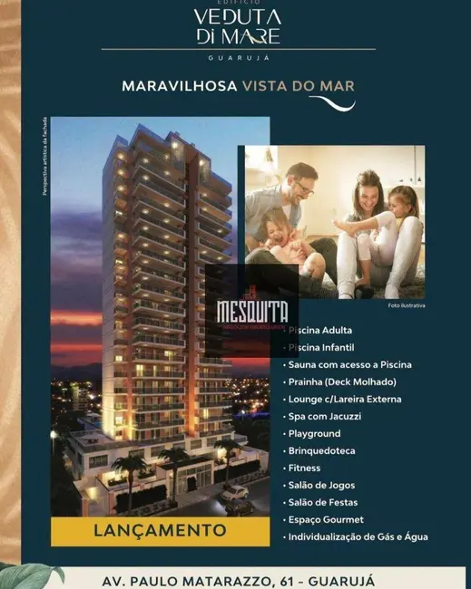 Foto 1 de Apartamento com 3 quartos à venda, 136m2 em Jardim Virgínia, Guaruja - SP