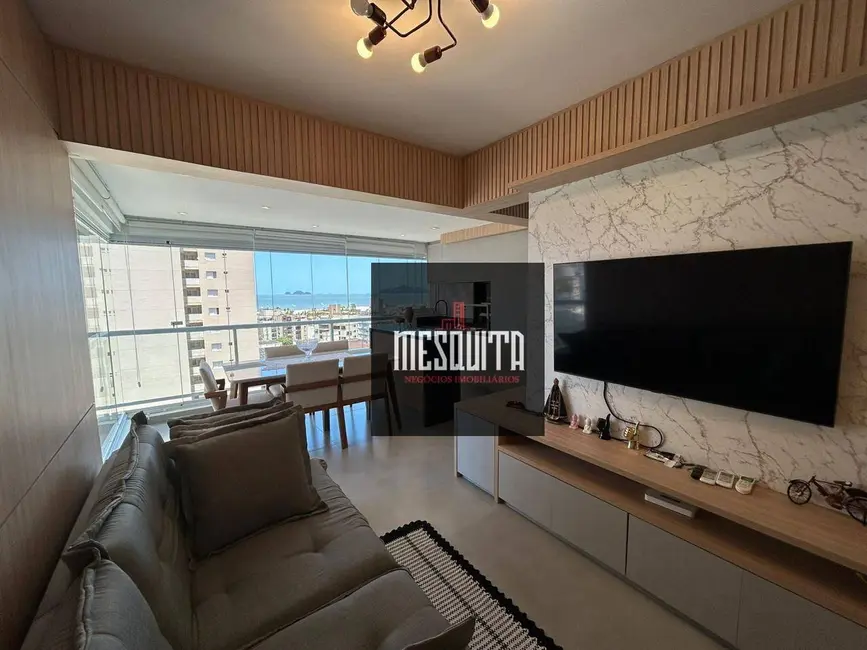 Foto 2 de Apartamento com 2 quartos à venda, 70m2 em Loteamento João Batista Julião, Guaruja - SP