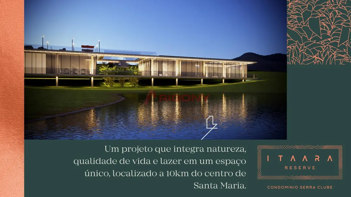 Foto 2 de Terreno / Lote à venda, 427m2 em Itaara - RS