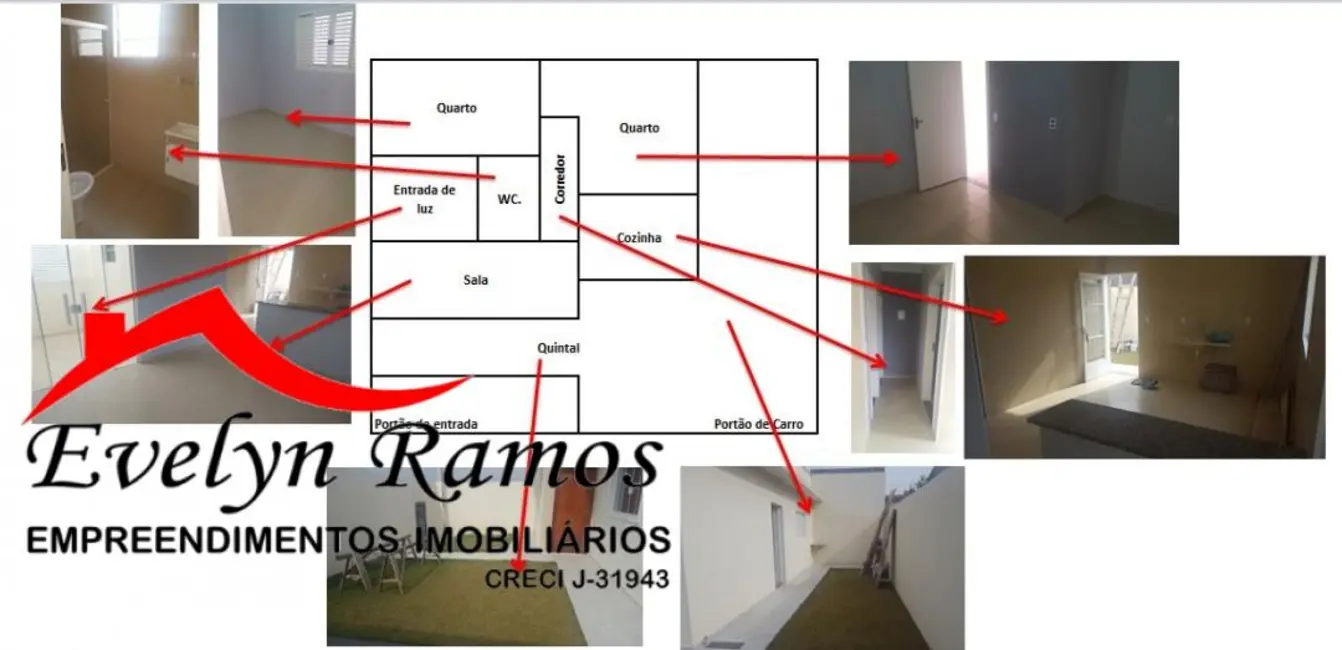 Foto 9 de Casa com 2 quartos à venda, 154m2 em Salto De Pirapora - SP