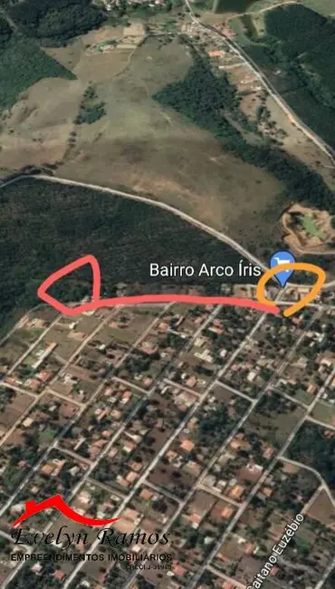 Foto 2 de Terreno / Lote à venda, 1000m2 em Salto De Pirapora - SP
