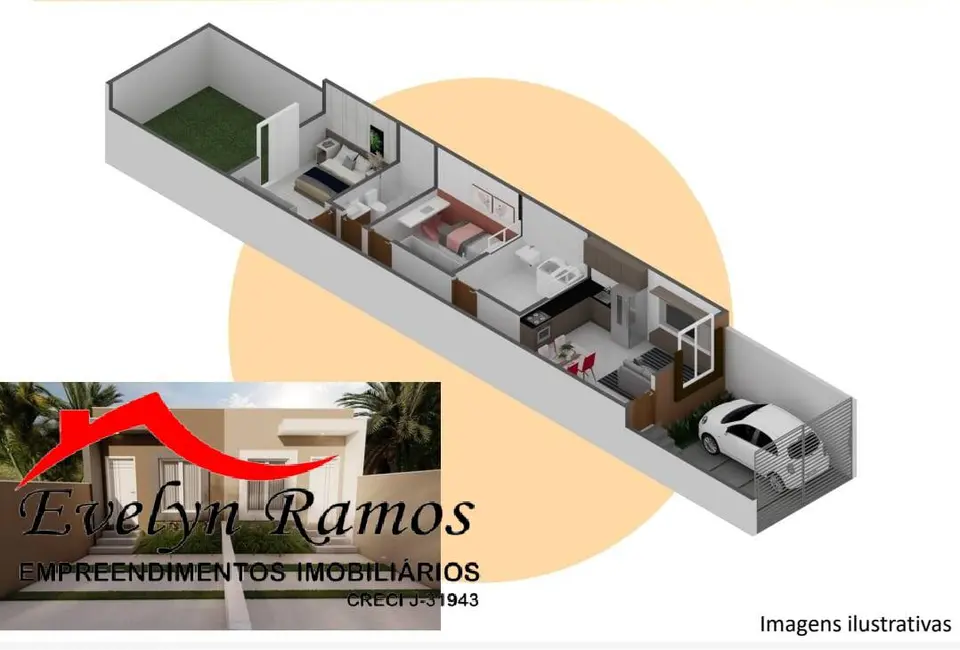 Foto 5 de Casa com 2 quartos à venda, 100m2 em Salto De Pirapora - SP