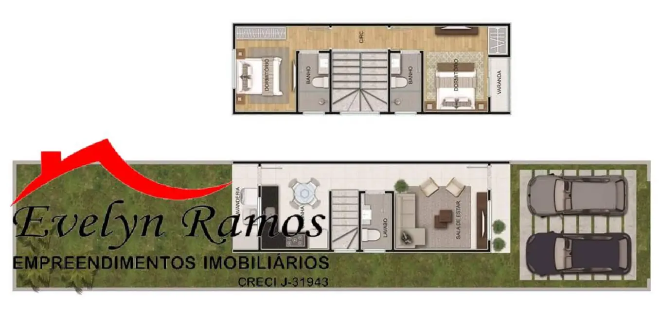 Foto 3 de Casa com 2 quartos à venda, 125m2 em Salto De Pirapora - SP