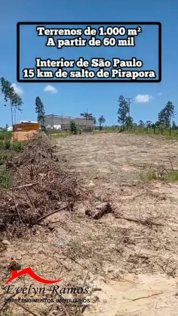 Foto 1 de Terreno / Lote à venda, 1000m2 em Pilar Do Sul - SP