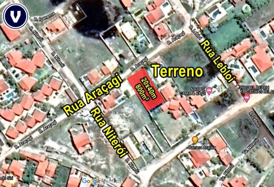 Foto 3 de Terreno / Lote à venda, 800m2 em Cascavel - CE