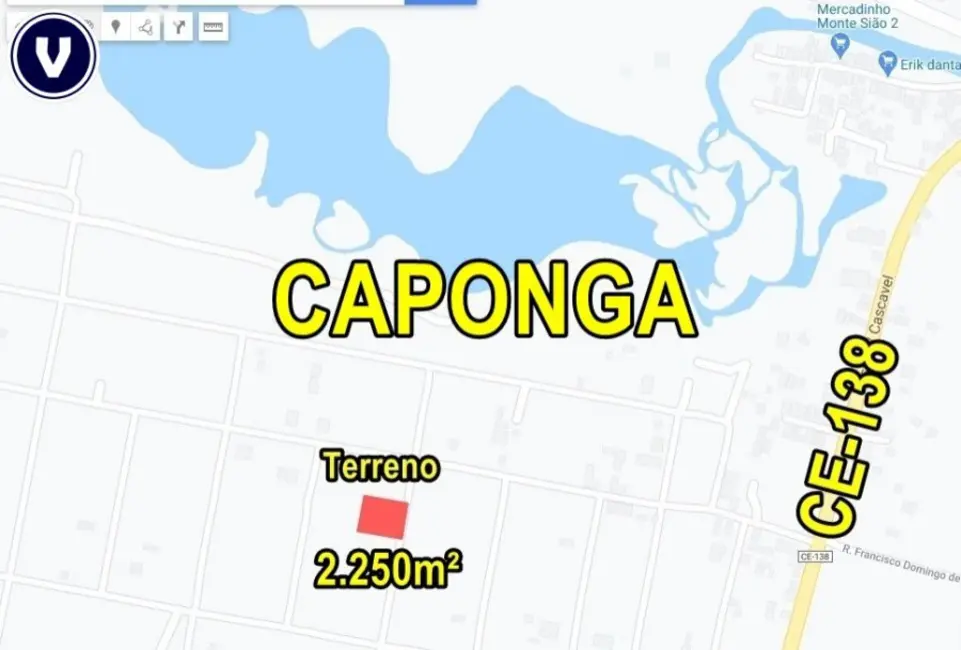 Foto 3 de Terreno / Lote à venda, 2250m2 em Cascavel - CE