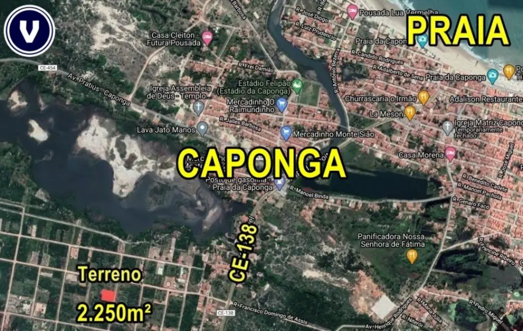 Foto 4 de Terreno / Lote à venda, 2250m2 em Cascavel - CE