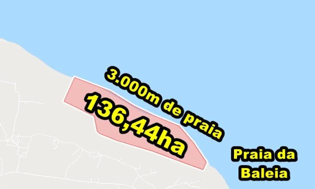 Foto 2 de Terreno / Lote à venda, 1364400m2 em Itapipoca - CE