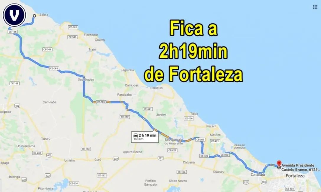 Foto 3 de Terreno / Lote à venda, 1364400m2 em Itapipoca - CE