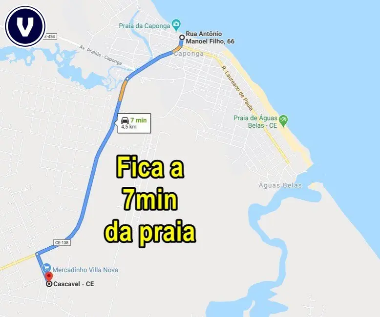 Foto 2 de Terreno / Lote à venda, 10534m2 em Cascavel - CE