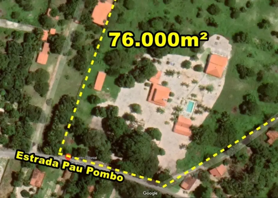 Foto 1 de Terreno / Lote à venda, 76000m2 em Aquiraz - CE