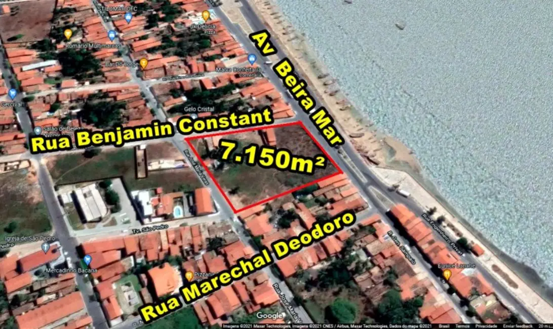 Terreno / Lote à venda, 7150m2 em Camocim - CE - imagem 1 Foto 1 de Terreno / Lote à venda, 7150m2 em Camocim - CE