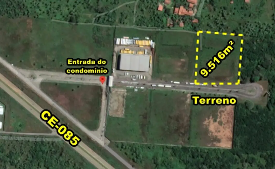 Terreno / Lote à venda, 9517m2 em Sao Goncalo Do Amarante - CE - imagem 1 Foto 1 de Terreno / Lote à venda, 9517m2 em Sao Goncalo Do Amarante - CE