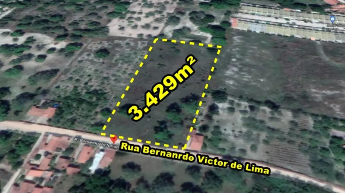 Foto 1 de Terreno / Lote à venda, 3429m2 em Pacajus - CE