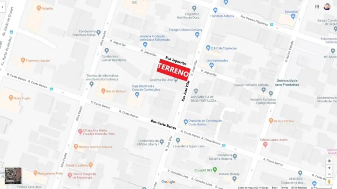 Foto 5 de Terreno / Lote para alugar, 531m2 em Meireles, Fortaleza - CE