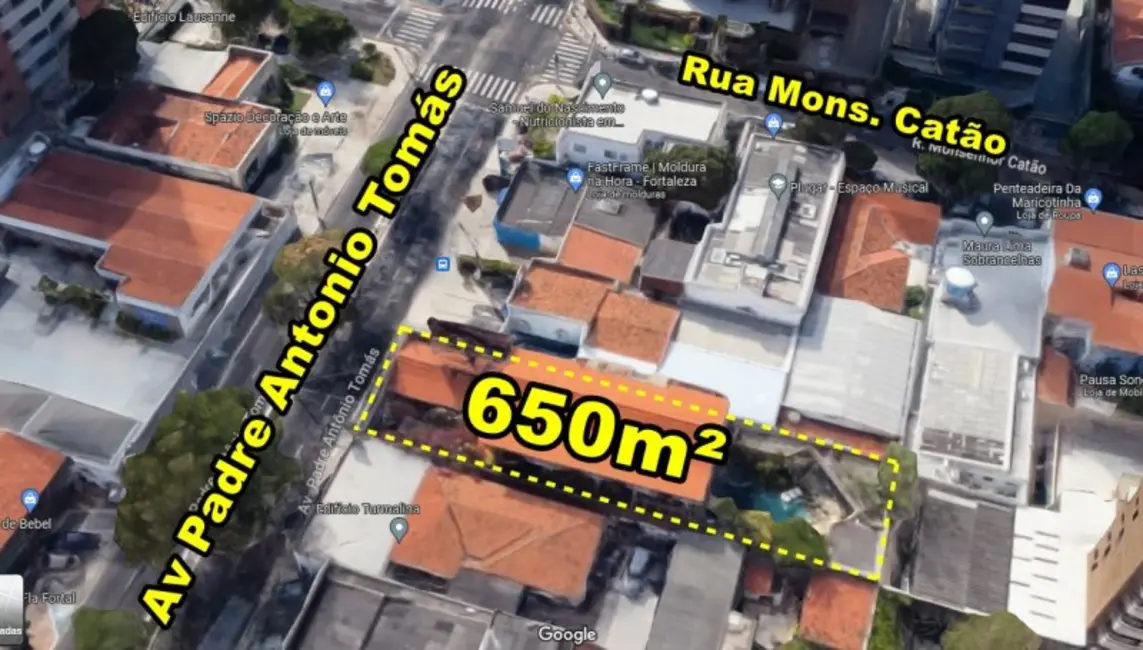 Terreno / Lote à venda, 650m2 em Aldeota, Fortaleza - CE - imagem 1 Foto 1 de Terreno / Lote à venda, 650m2 em Aldeota, Fortaleza - CE