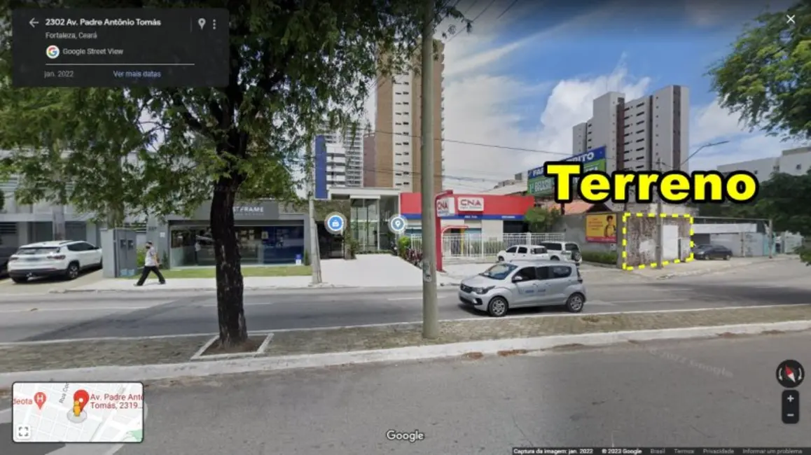 Terreno / Lote à venda, 650m2 em Aldeota, Fortaleza - CE - imagem 5 Foto 5 de Terreno / Lote à venda, 650m2 em Aldeota, Fortaleza - CE