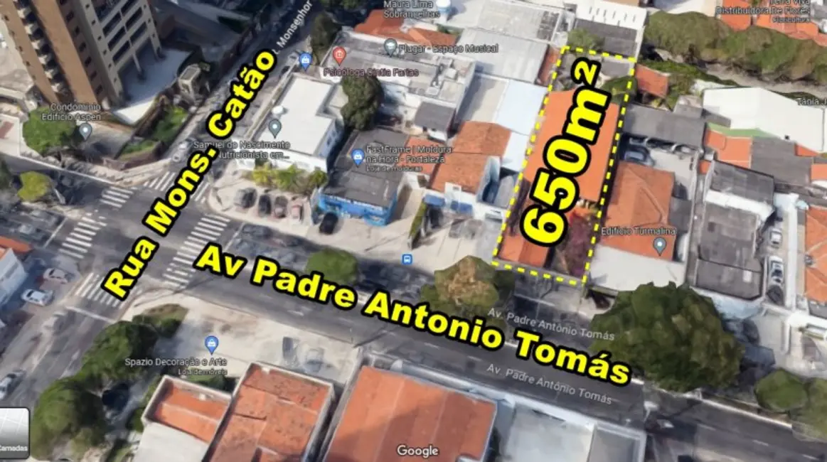 Terreno / Lote à venda, 650m2 em Aldeota, Fortaleza - CE - imagem 3 Foto 3 de Terreno / Lote à venda, 650m2 em Aldeota, Fortaleza - CE