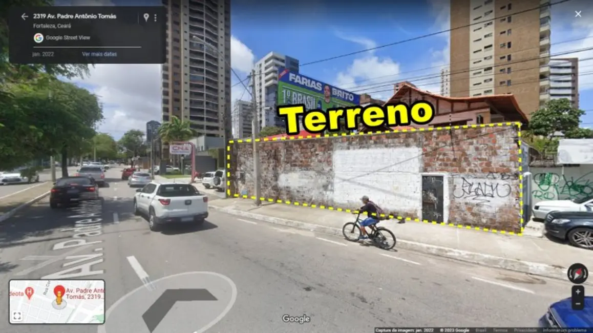 Terreno / Lote à venda, 650m2 em Aldeota, Fortaleza - CE - imagem 4 Foto 4 de Terreno / Lote à venda, 650m2 em Aldeota, Fortaleza - CE