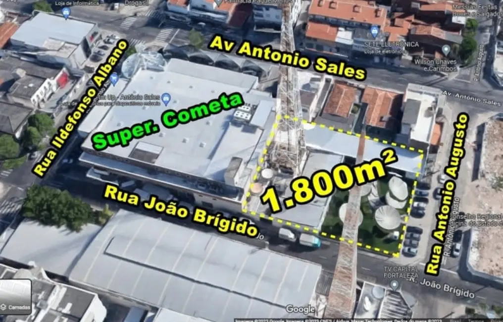 Terreno / Lote à venda, 1800m2 em Joaquim Távora, Fortaleza - CE - imagem 1 Foto 1 de Terreno / Lote à venda, 1800m2 em Joaquim Távora, Fortaleza - CE