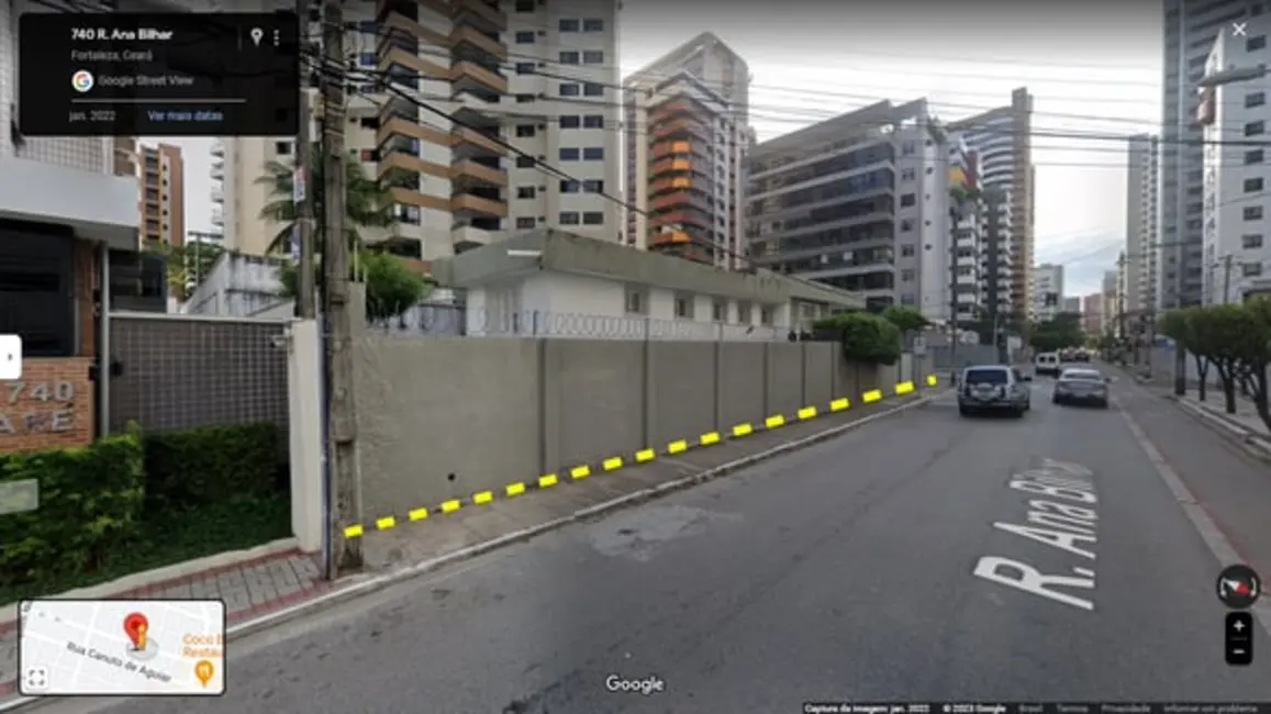 Foto 4 de Terreno / Lote à venda, 539m2 em Meireles, Fortaleza - CE
