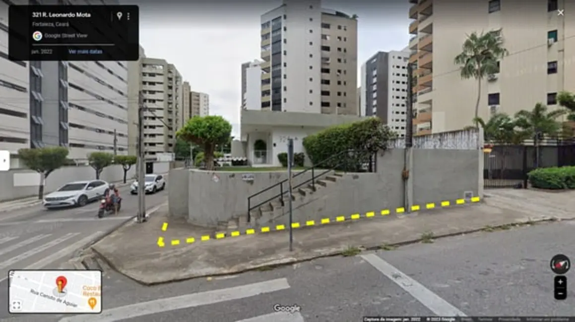 Foto 5 de Terreno / Lote à venda, 539m2 em Meireles, Fortaleza - CE