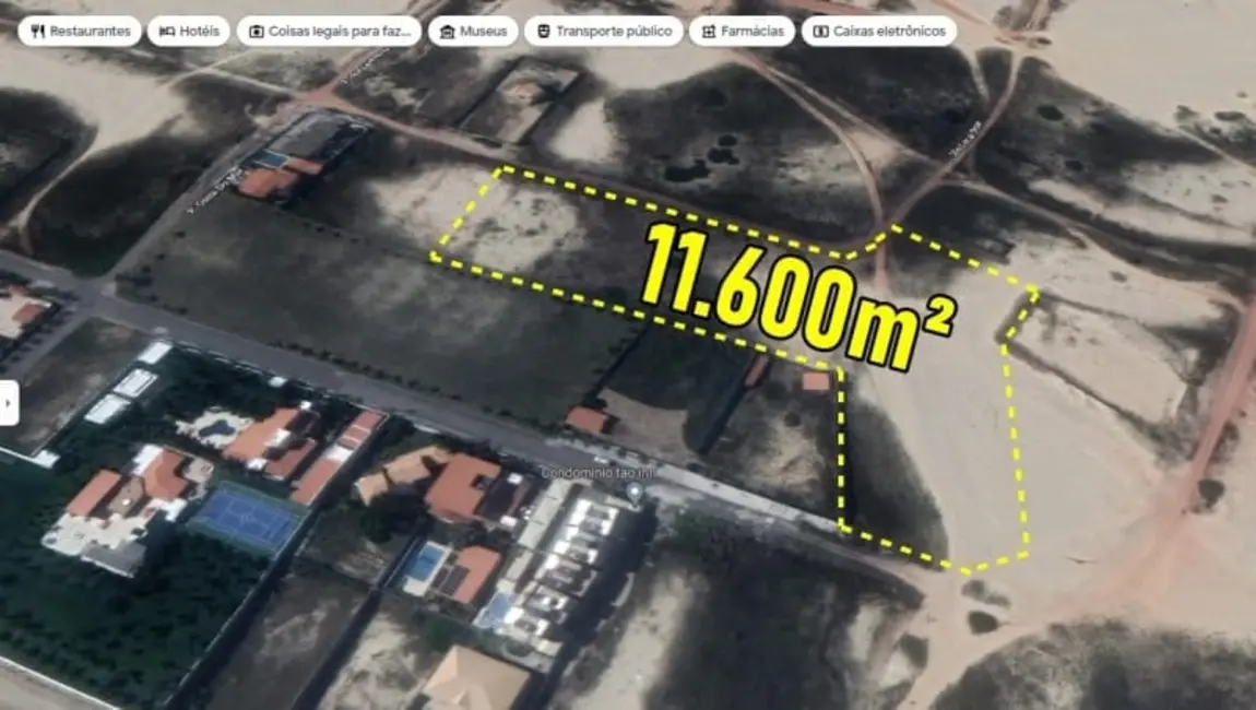 Foto 1 de Terreno / Lote à venda, 5000m2 em Aquiraz - CE