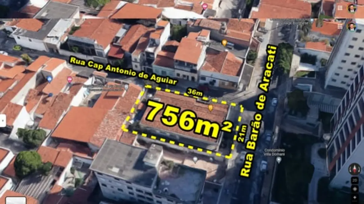 Terreno / Lote à venda, 756m2 em Aldeota, Fortaleza - CE - imagem 4 Foto 4 de Terreno / Lote à venda, 756m2 em Aldeota, Fortaleza - CE