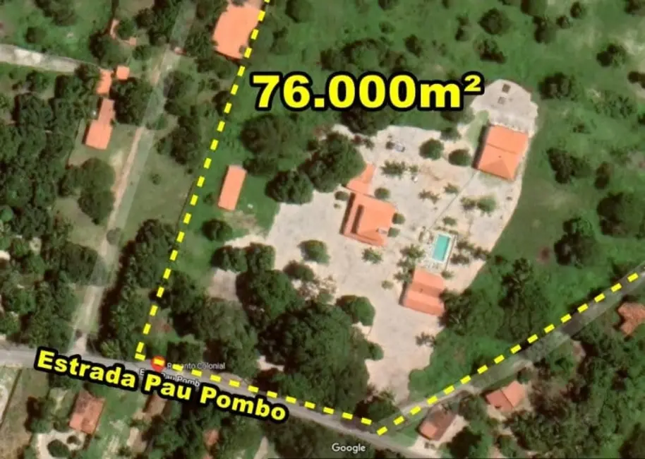 Foto 1 de Terreno / Lote à venda, 5000m2 em Aquiraz - CE